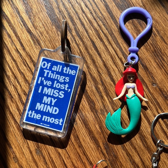 🆑 [4/$20] Bundle of Key Chains Keychains Quote Y2K - Picture 2 of 4